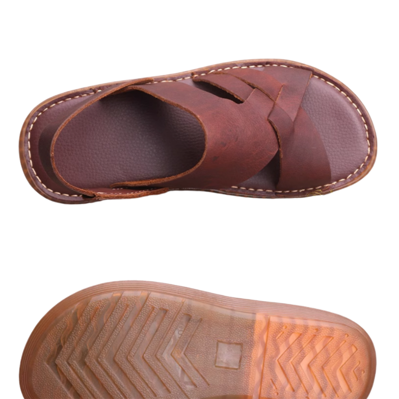 Summer men's casual leather sandals